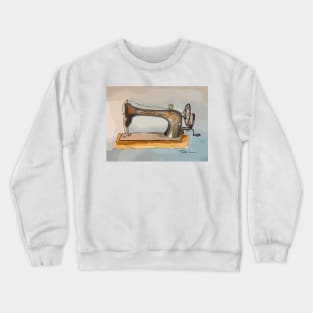 Old time sewing machine Crewneck Sweatshirt